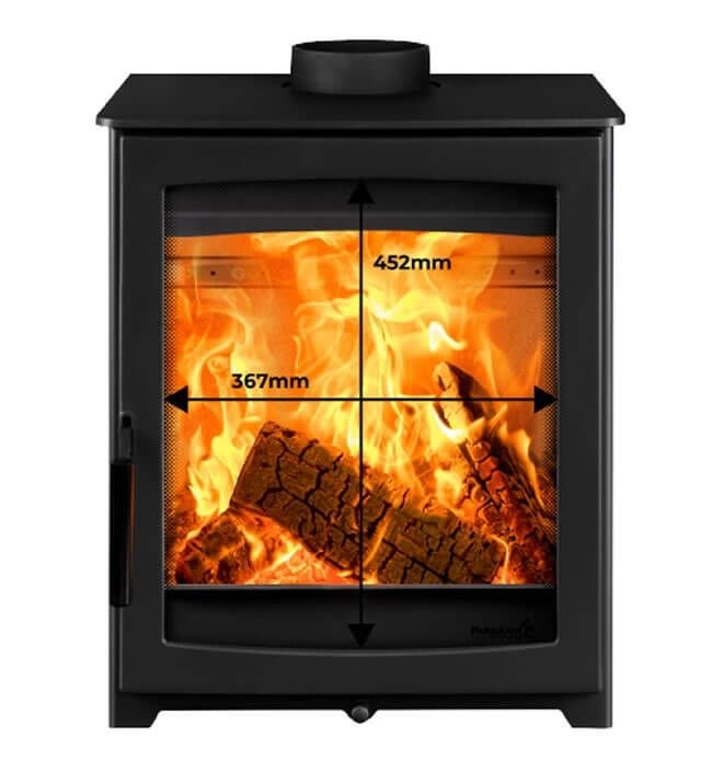 Parkray Aspect 5 Eco Wood Burning Stove 4 Parkray Aspect 5 Eco for sale