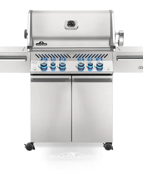 Napoleon Prestige PRO 500 Gas Grill W/ Infrared Rear, Side Burners & Rotisserie Kit