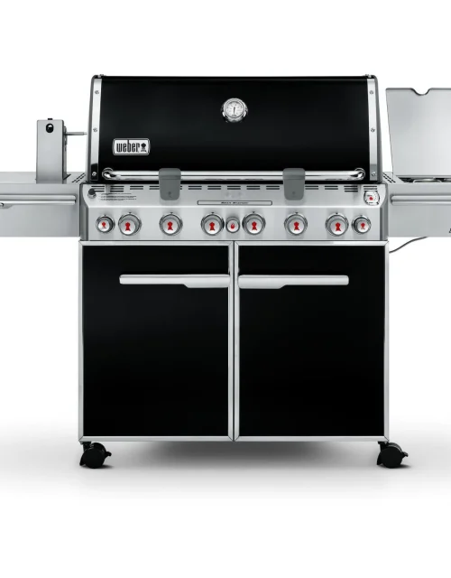 Weber Summit E-670 Gas Grill W/ Rotisserie, Sear Burner & Side Burner